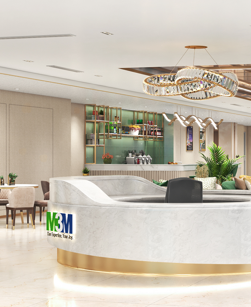 M3M SALES GALLERY- 20,000 SQ.FT 2 FLOORS, NOIDA