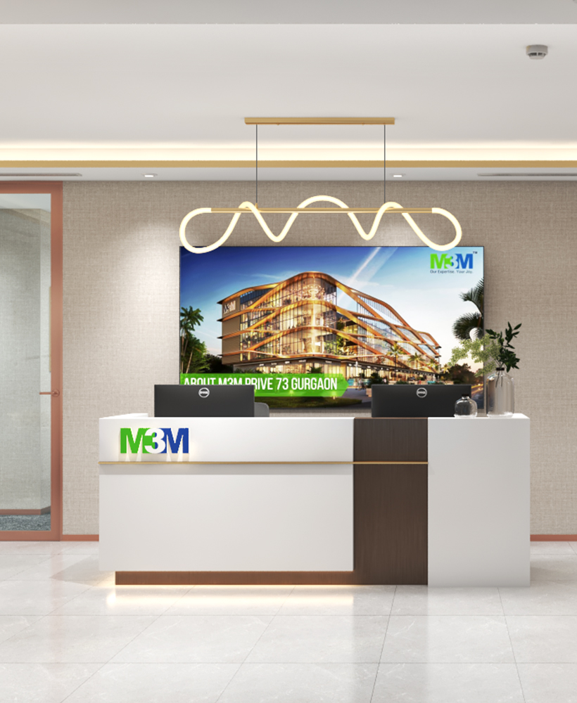 M3M SALES GALLERY 1 – 14,000 SQ.FT 2 FLOORS, GURGAON